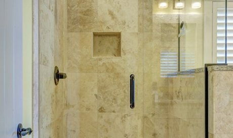 Rénovation de salle de bain avec pose de receveur douche à l'italienne vers Bonneville 